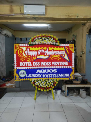 Papan Bunga Gedung Cilegon Creative Center